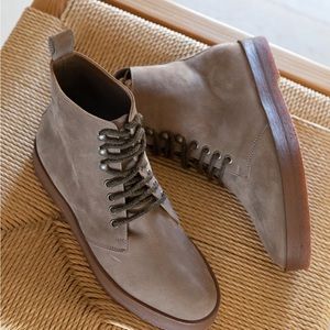 Jenni Kayne Oiled Leather Canyon Boot - Stone, 39